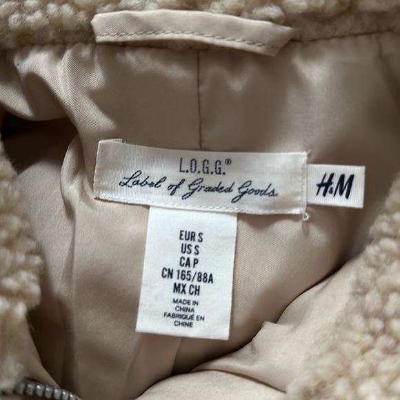 H&M Sherpa full zip jacket - Picture 4 of 5